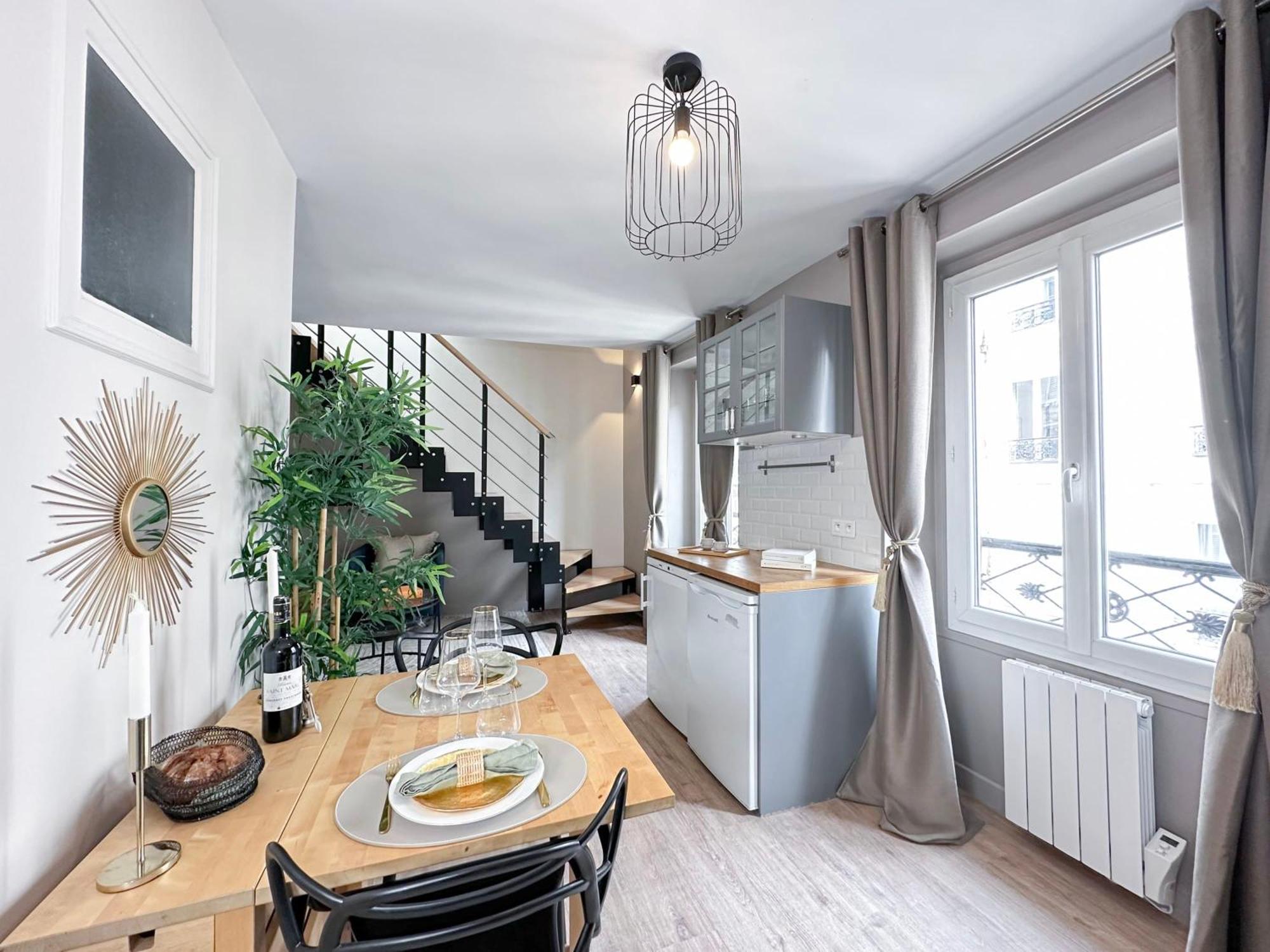 Stylish & Chic Duplex Near Eiffel Tower Daire Paris Dış mekan fotoğraf