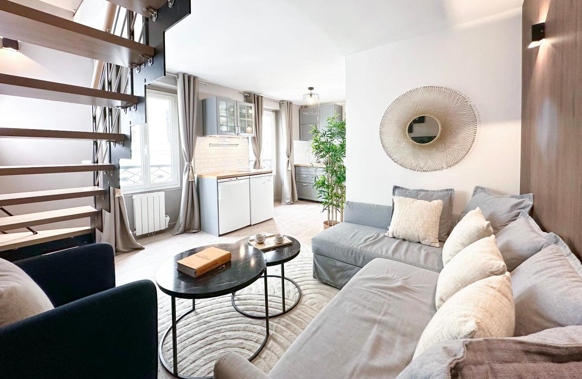 Stylish & Chic Duplex Near Eiffel Tower Daire Paris Dış mekan fotoğraf