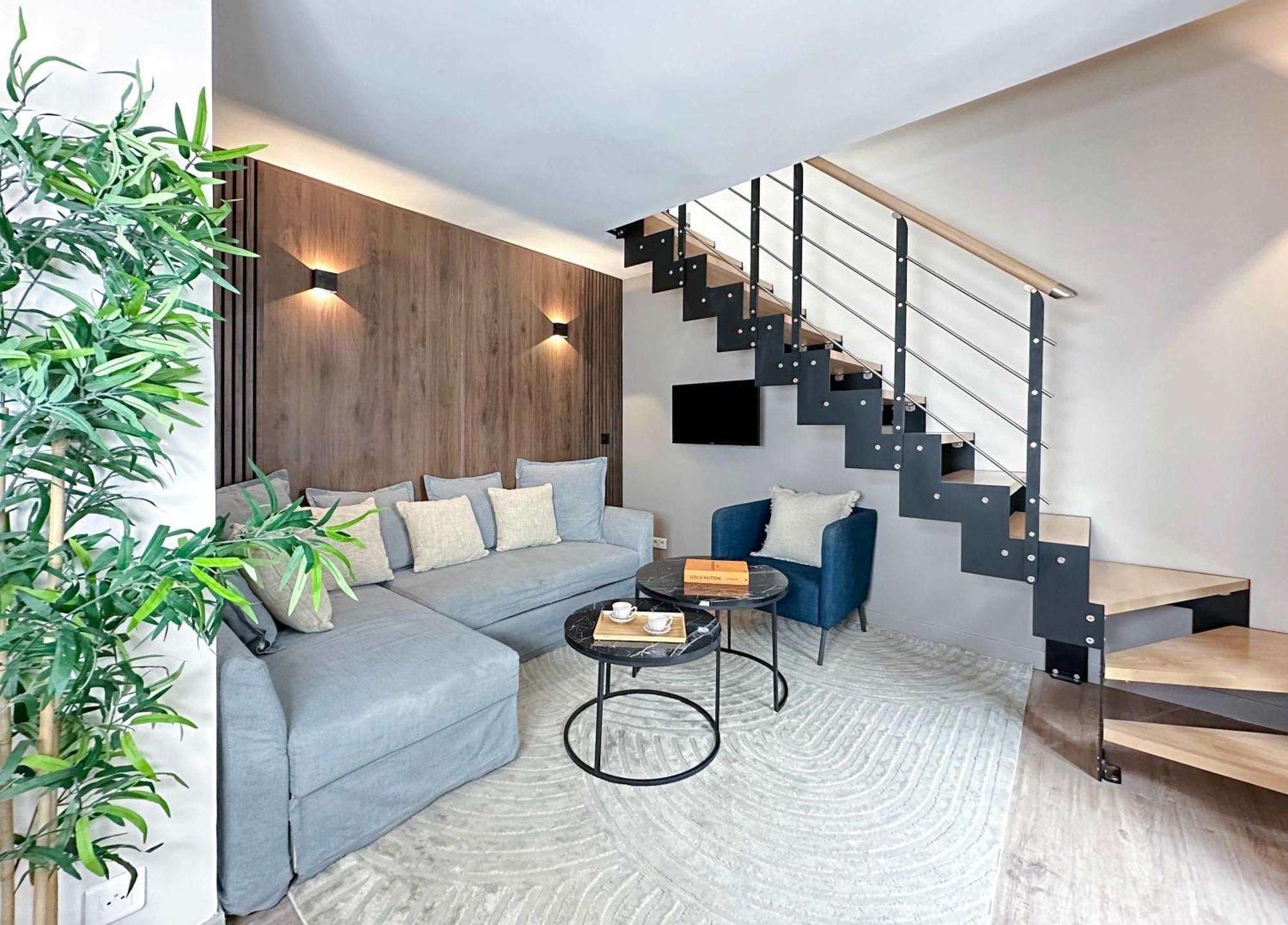 Stylish & Chic Duplex Near Eiffel Tower Daire Paris Dış mekan fotoğraf